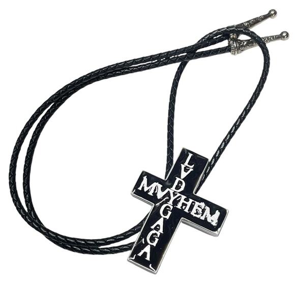 Lady Gaga Mayhem Cross Bolo - Picture 3 of 5